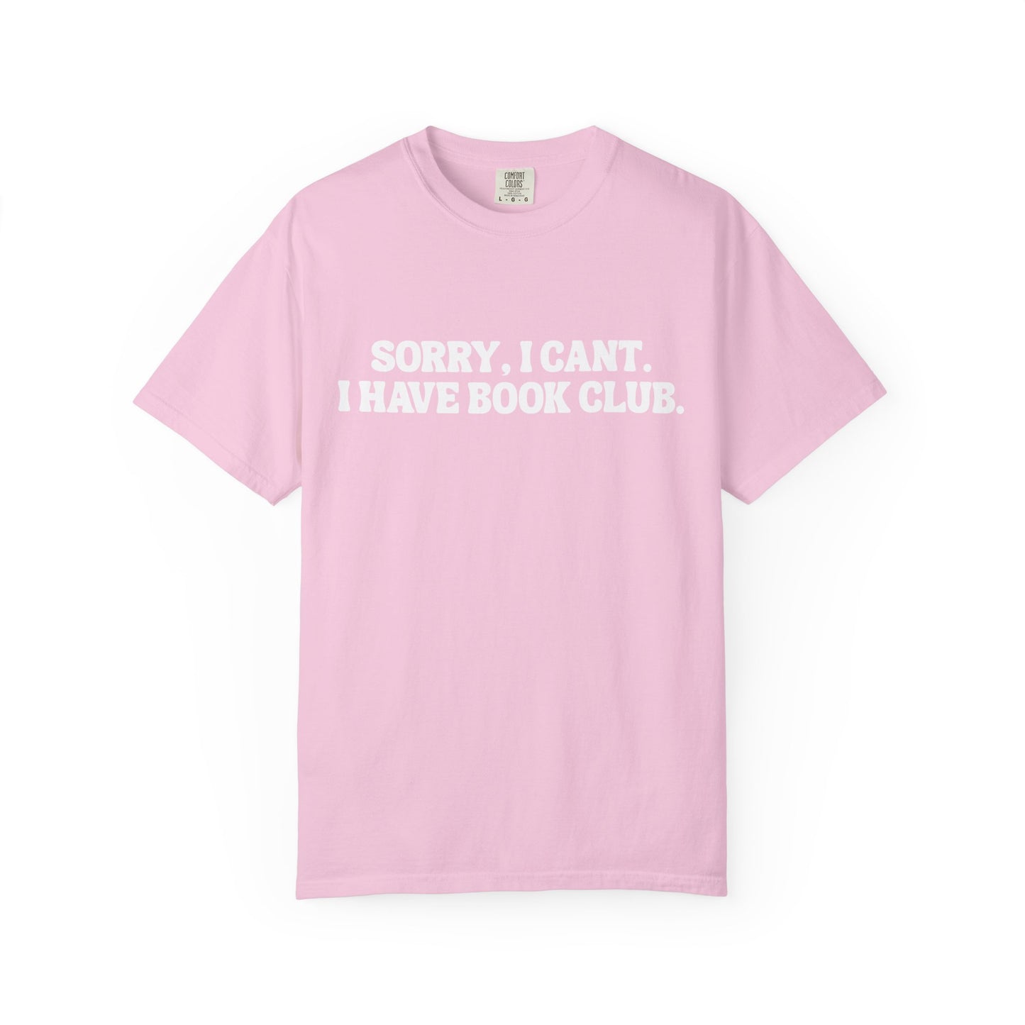 VBBB - Sorry, I can’t. I have book club.