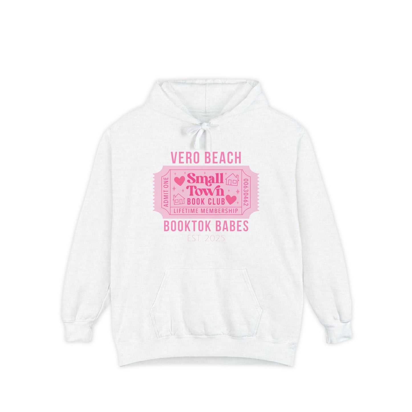 VBBB Small Town Book Club - Hoodie - Pink