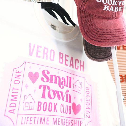 VBBB Small Town Book Club - Pink