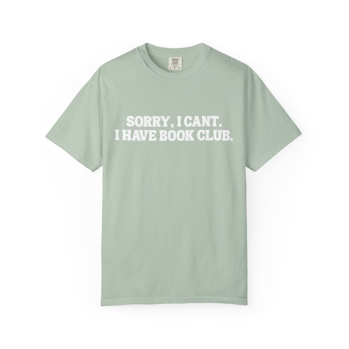 VBBB - Sorry, I can’t. I have book club.
