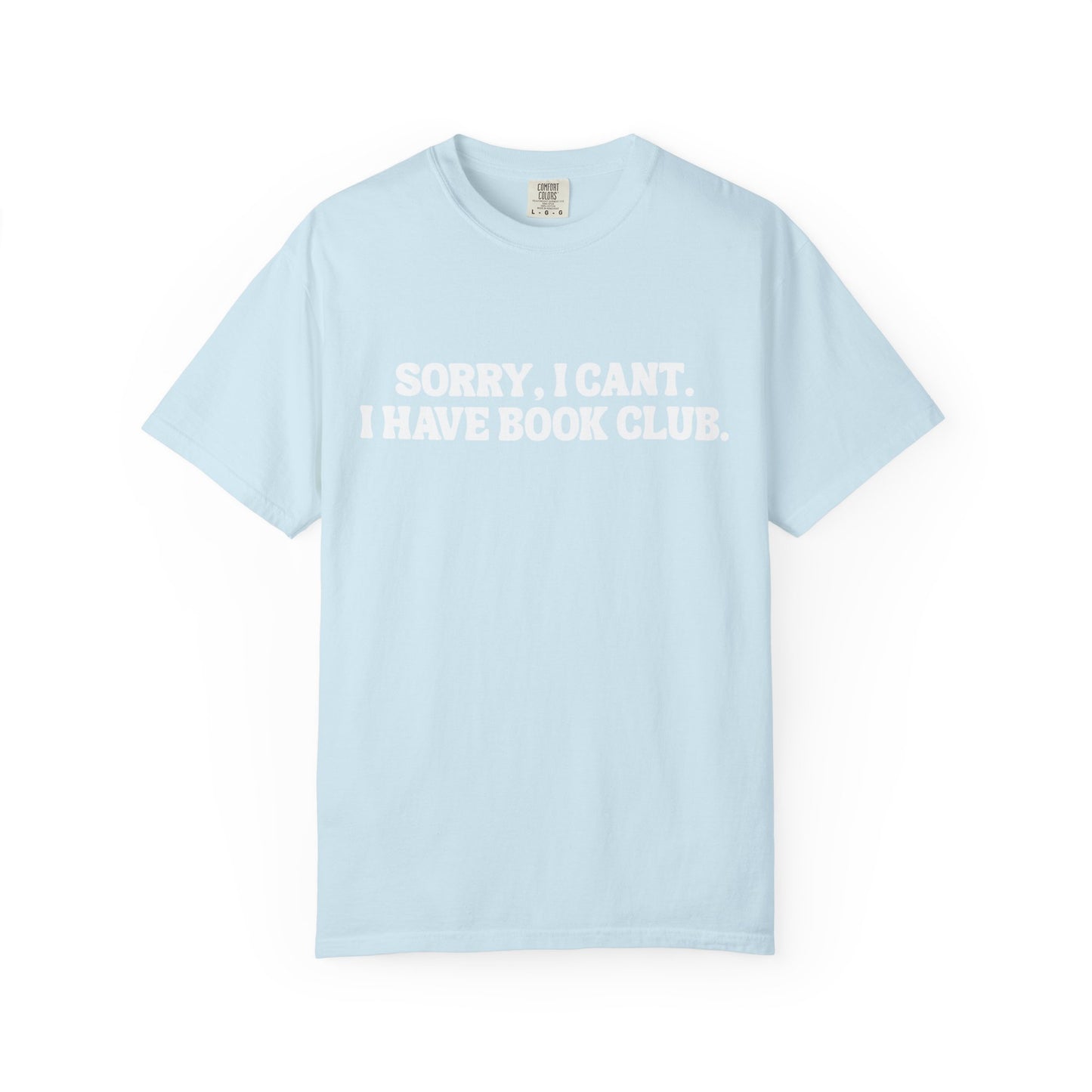 VBBB - Sorry, I can’t. I have book club.