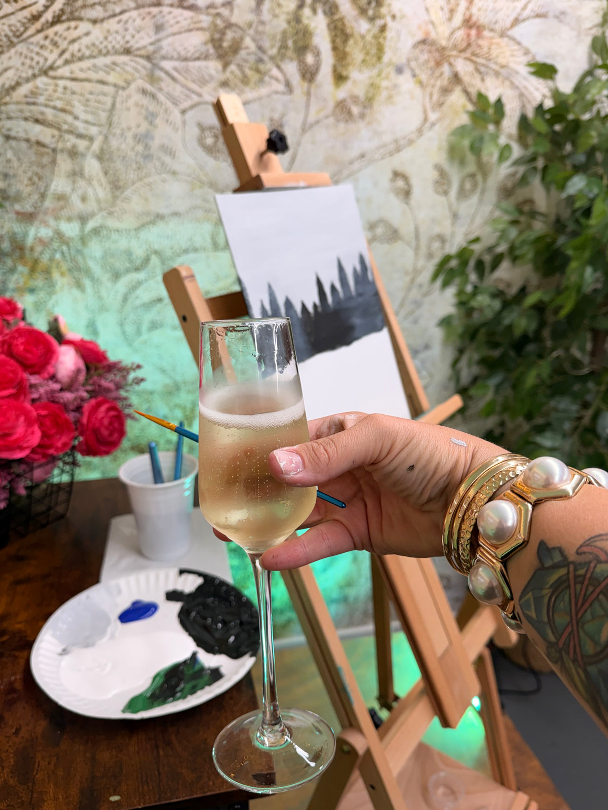 Bookish Paint and Sip - Fall Meadow