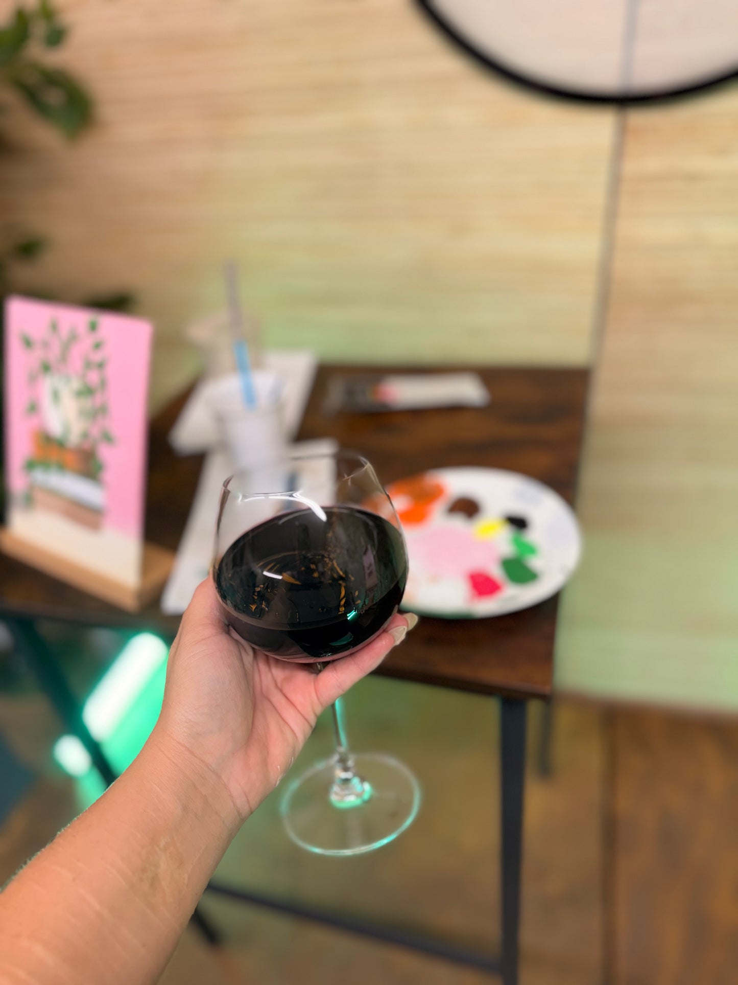 Bookish Paint and Sip - Eerie Forest Scene