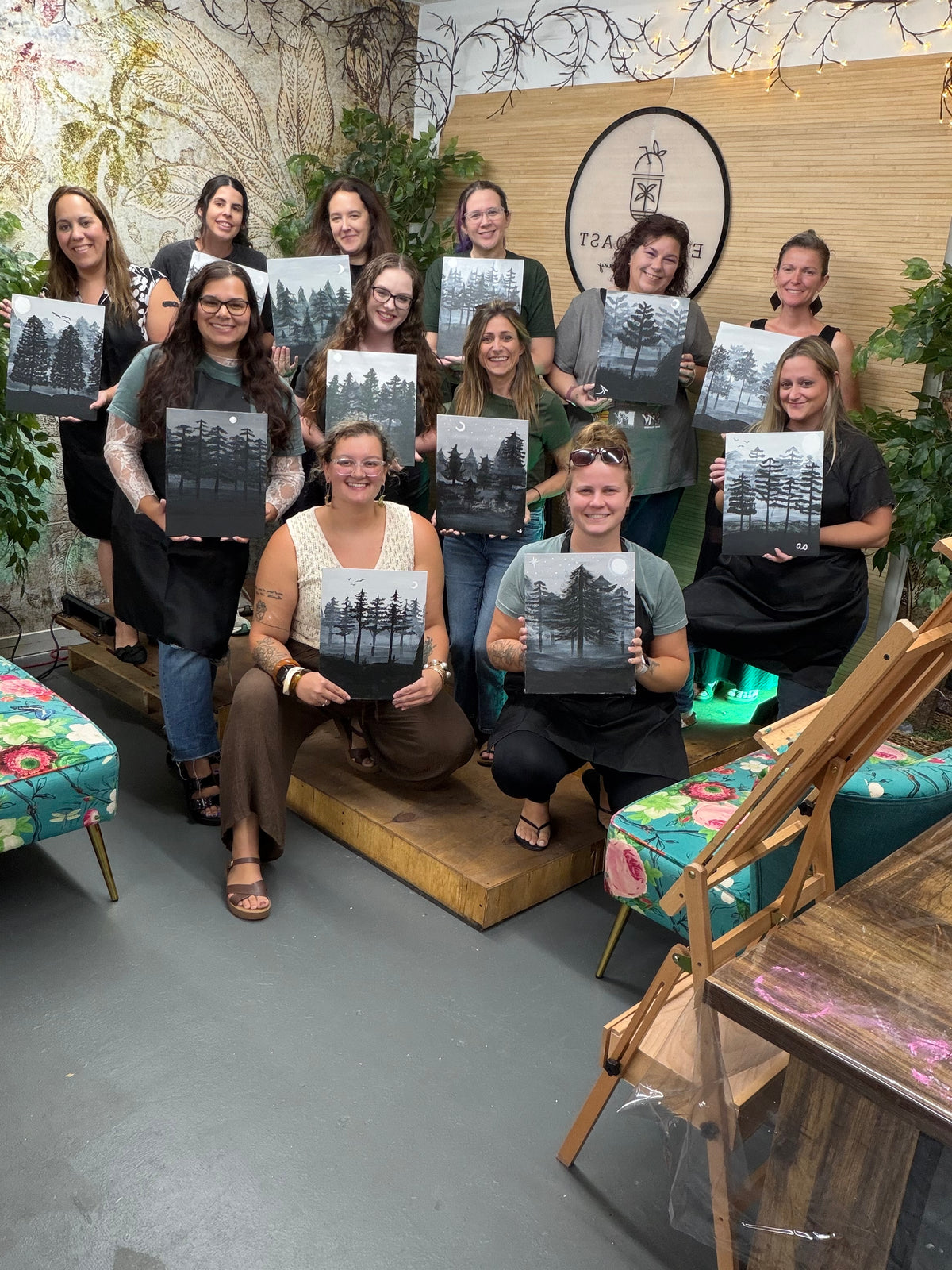 Bookish Paint and Sip - Fall Meadow