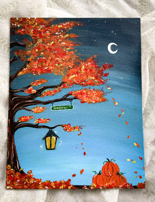 Bookish Paint and Sip - Fall Meadow