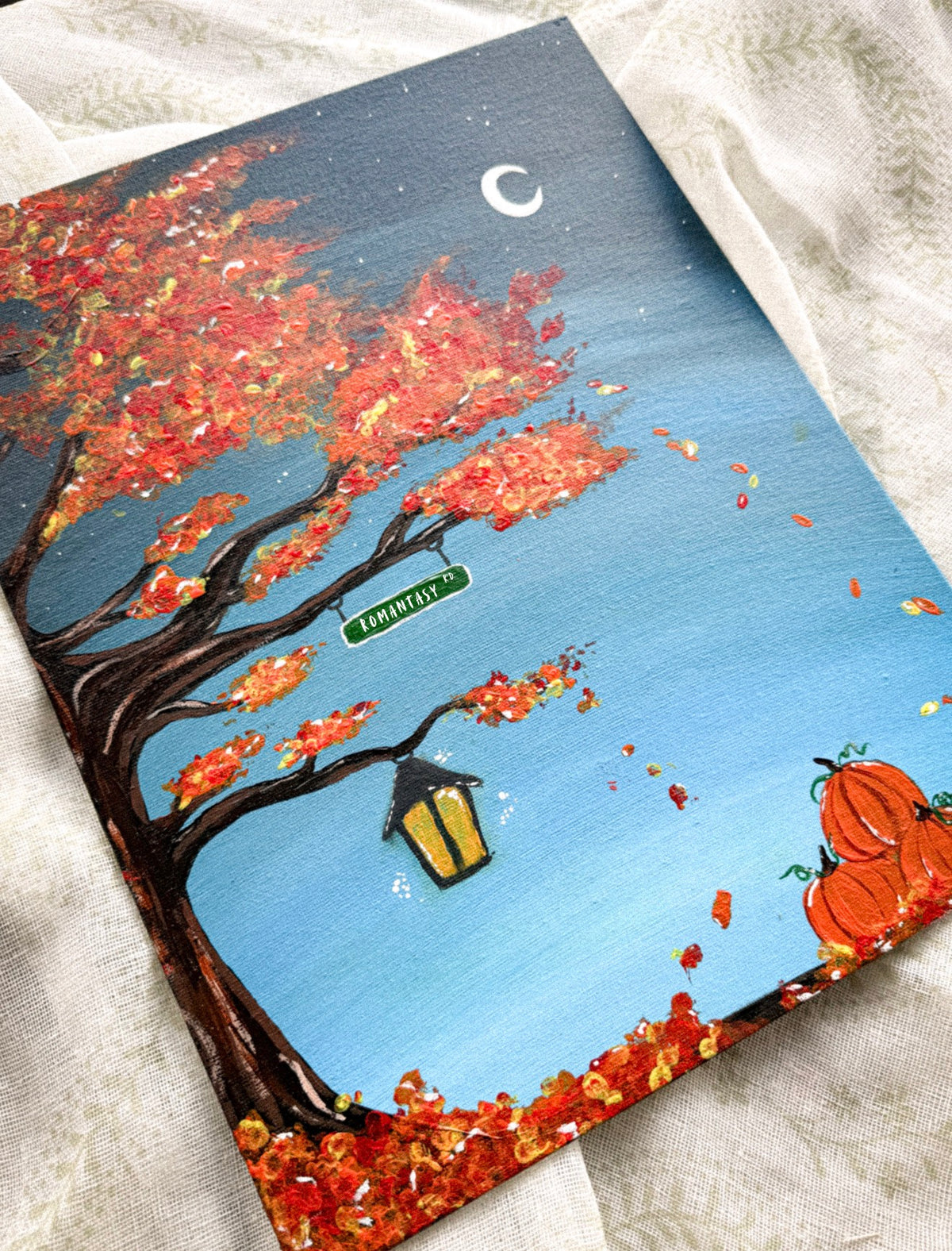 Bookish Paint and Sip - Fall Meadow