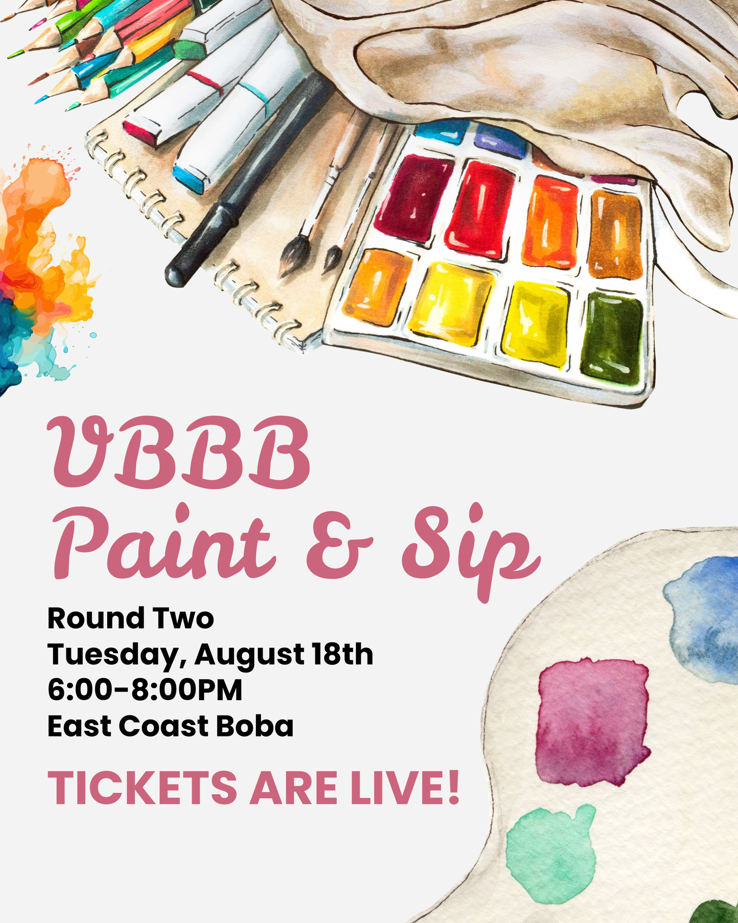 Bookish Paint and Sip - Eerie Forest Scene